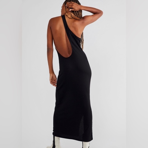 free people beach saturday nights ribbed maxi dress - Picture 2 of 4
